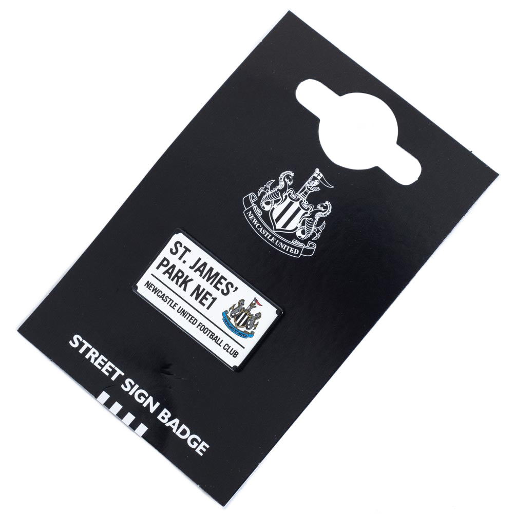 Newcastle United FC Street Sign Badge