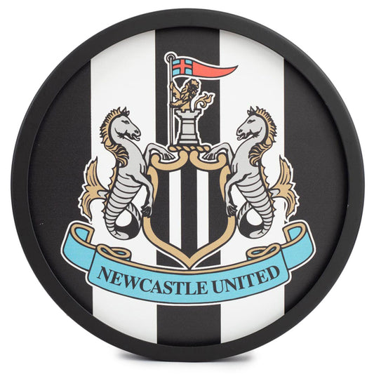 Newcastle United FC Metal LED Logo Sign