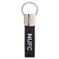 Newcastle United FC Leather Strap Keyring