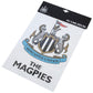 Newcastle United FC A3 Car Decal