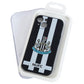 Newcastle United FC iPhone 14 Striped Silicone Case