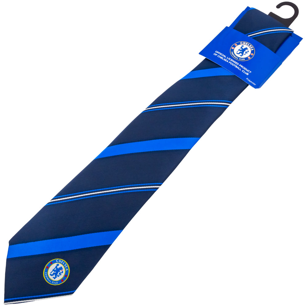 切尔西足球俱乐部条纹领带