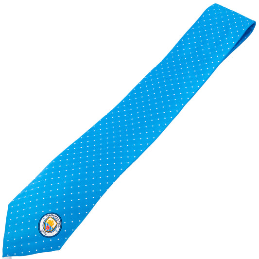 曼城足球俱乐部天蓝色领带