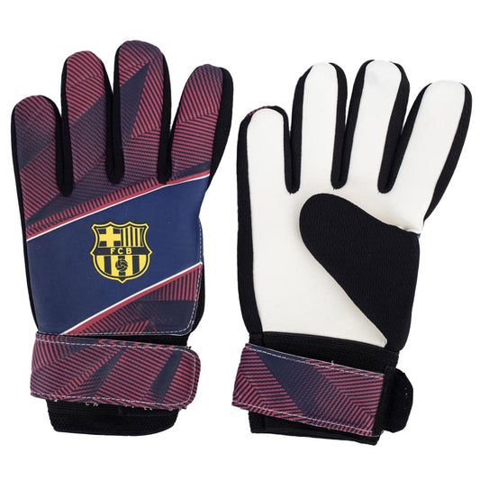 FC Barcelona Fuse Goalkeeper Gloves Yths