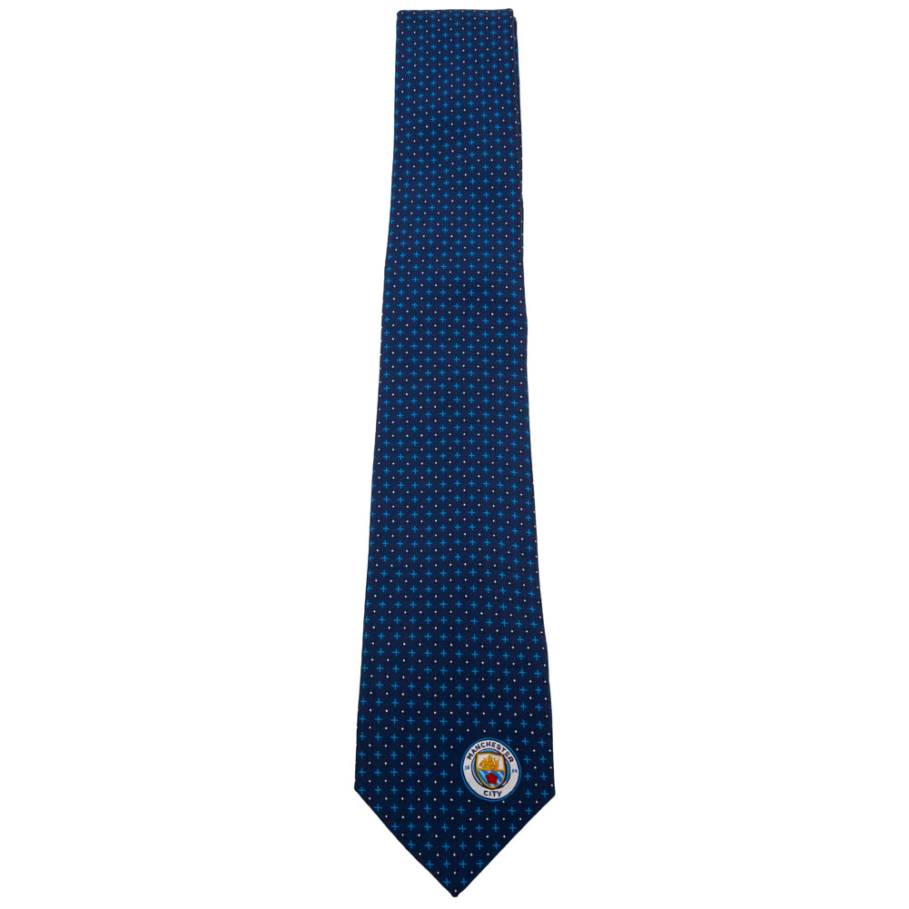 曼城足球俱乐部海军蓝色领带