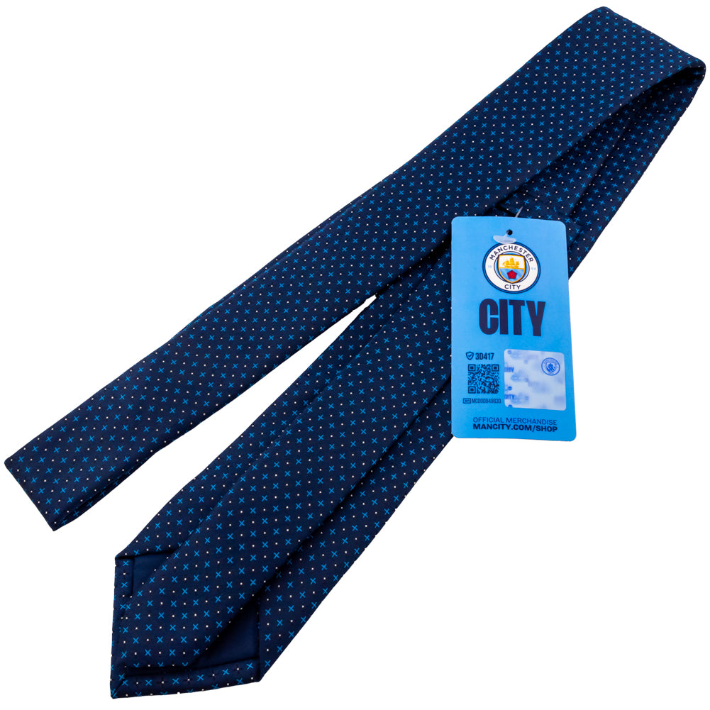 曼城足球俱乐部海军蓝色领带