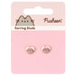 Pusheen Gold Plated Heart Earrings