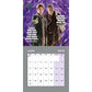 Doctor Who Classic Edition Square Calendar 2025