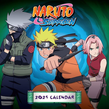 Naruto: Shippuden Square Calendar 2025