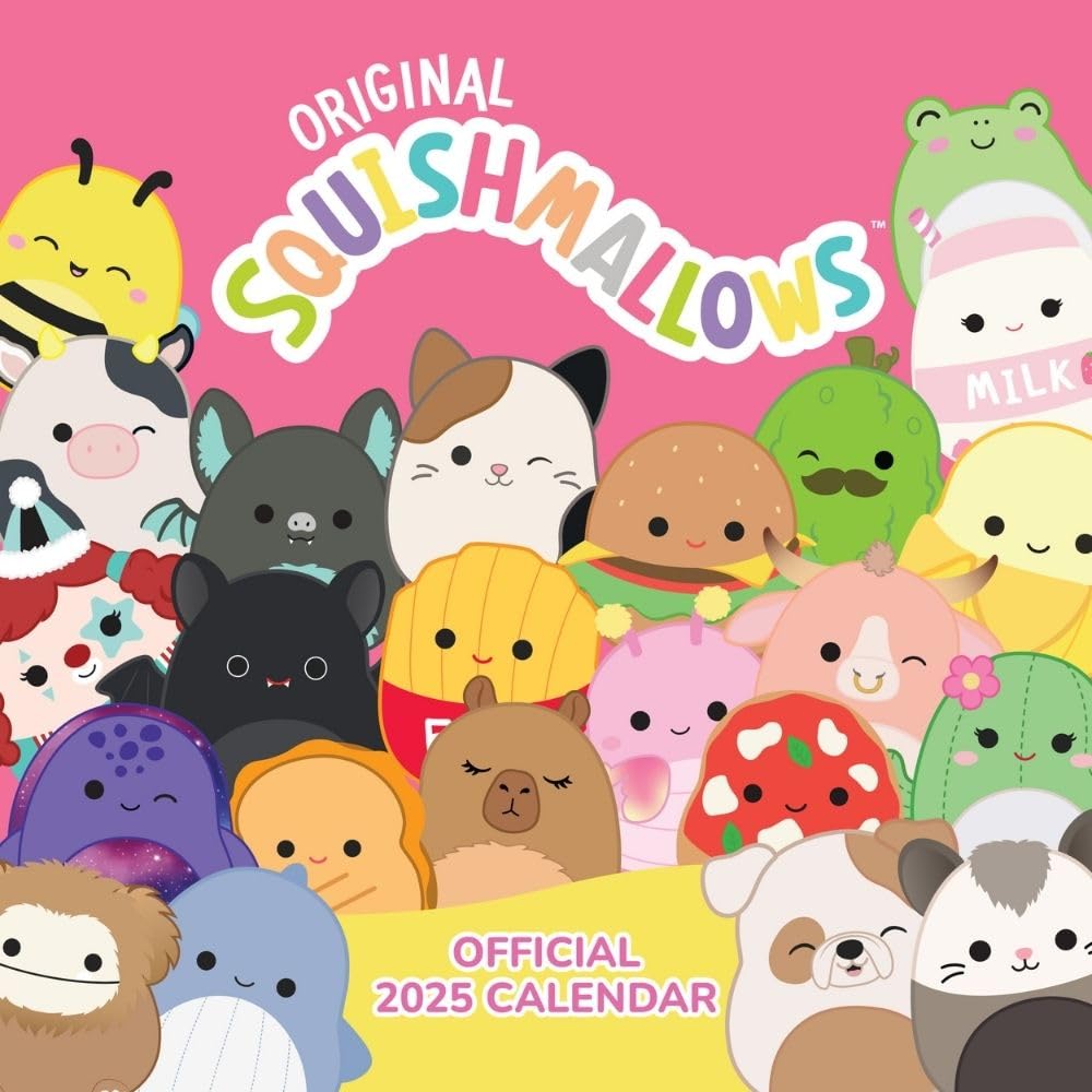 Squishmallows Square Calendar 2025 Mcdonald'S Squishmallows 2025 4runner