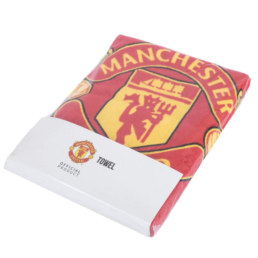 Manchester United FC Core Stripe Towel