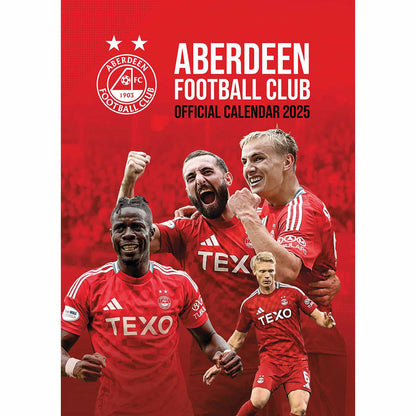 Aberdeen FC A3 Calendar 2025