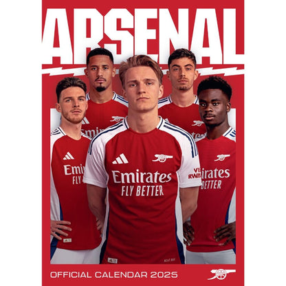 Arsenal FC A3 Calendar 2025