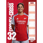 Arsenal WFC A3 Calendar