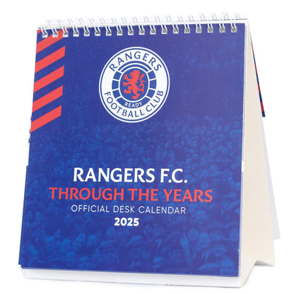 Rangers FC Desktop Calendar 2025