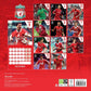 Liverpool FC Legends Square Calendar 2025