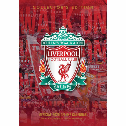 Liverpool FC Deluxe Calendar 2025