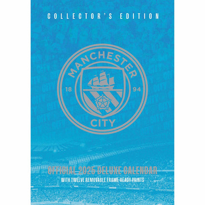 Manchester City FC Deluxe Calendar 2025