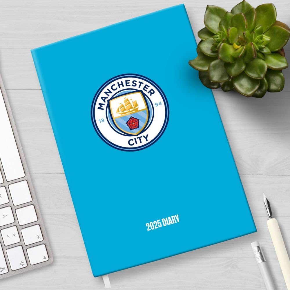 Manchester City FC A5 Diary 2025