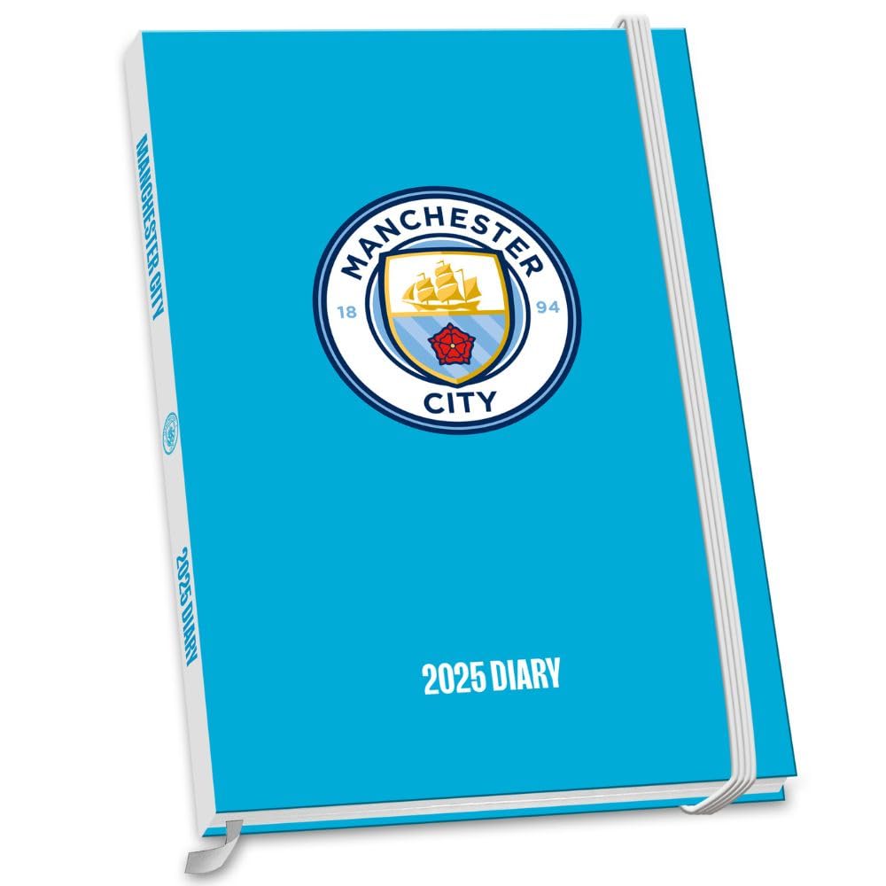 Manchester City FC A5 Diary 2025