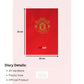 Manchester United FC A5 Diary 2025