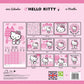 Hello Kitty Square Calendar 2025