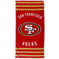 San Francisco 49ers Stripe Towel