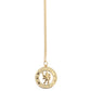 Chelsea FC 18ct Gold Plated on Silver Pendant & Chain