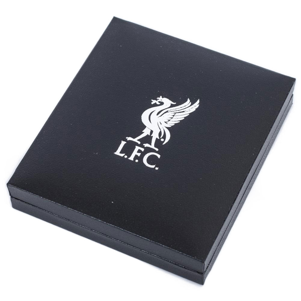 Liverpool FC 18ct Gold Plated on Silver Crest Pendant & Chain