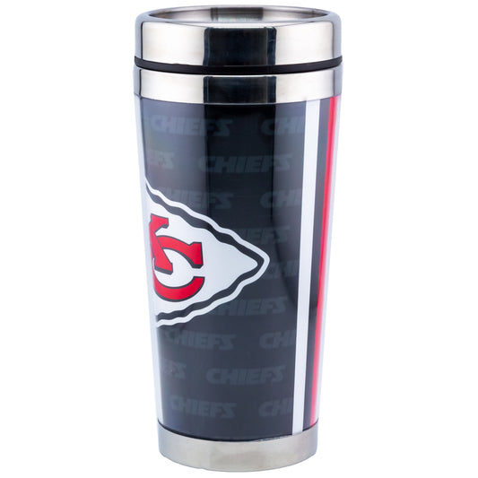 Kansas City Chiefs Full Wrap Travel Mug