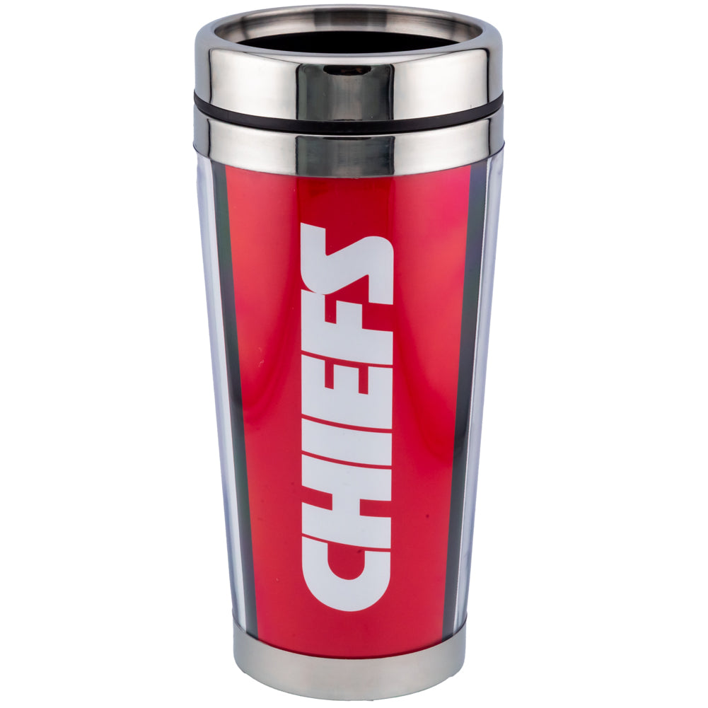 Kansas City Chiefs Full Wrap Travel Mug