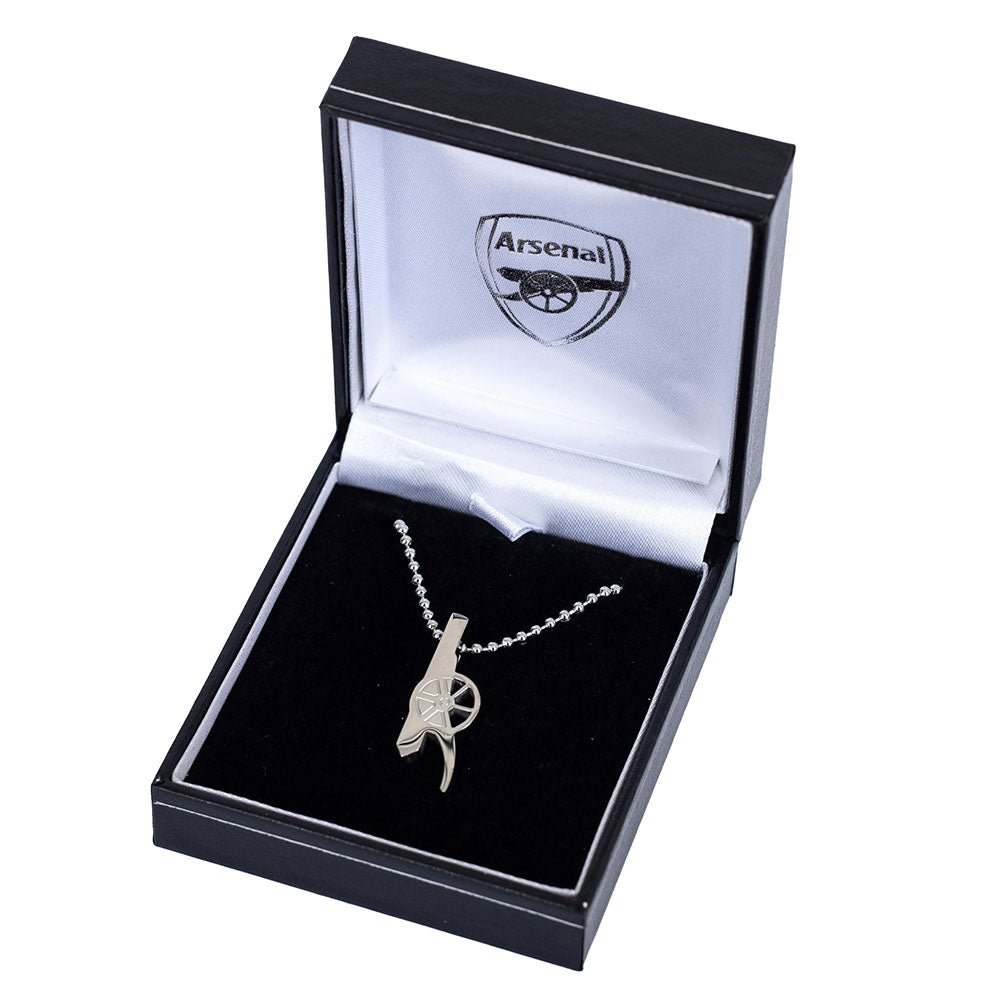 Arsenal FC Stainless Steel Cannon Pendant & Chain