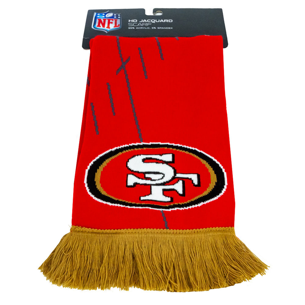 San Francisco 49ers HD Jacquard Scarf