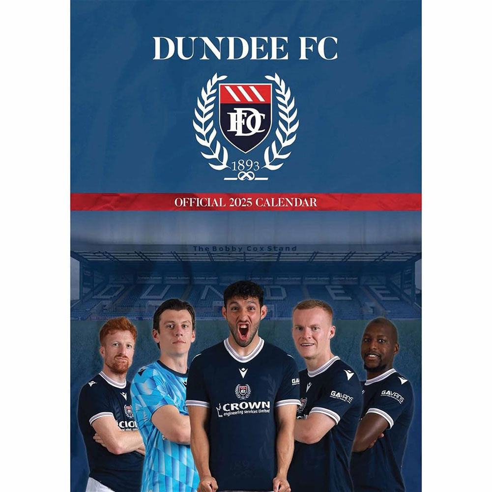 Dundee FC A3 Calendar 2025