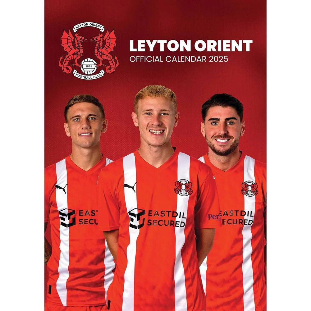 Leyton Orient FC A3 Calendar 2025