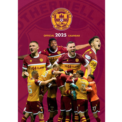 Motherwell FC A3 Calendar 2025