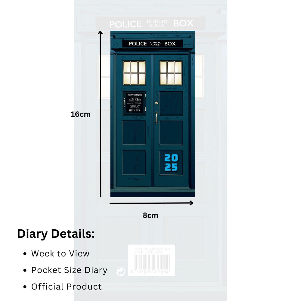 Doctor Who Slim Diary 2025