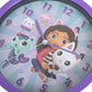 Gabby's Dollhouse Wall Clock