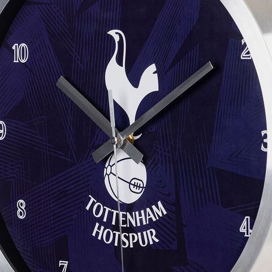 Tottenham Hotspur FC Geo Metal Wall Clock
