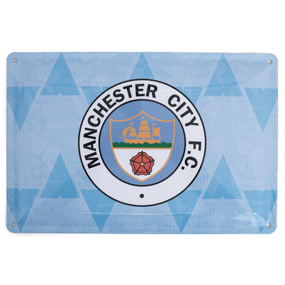 Manchester City FC Retro Days Sign