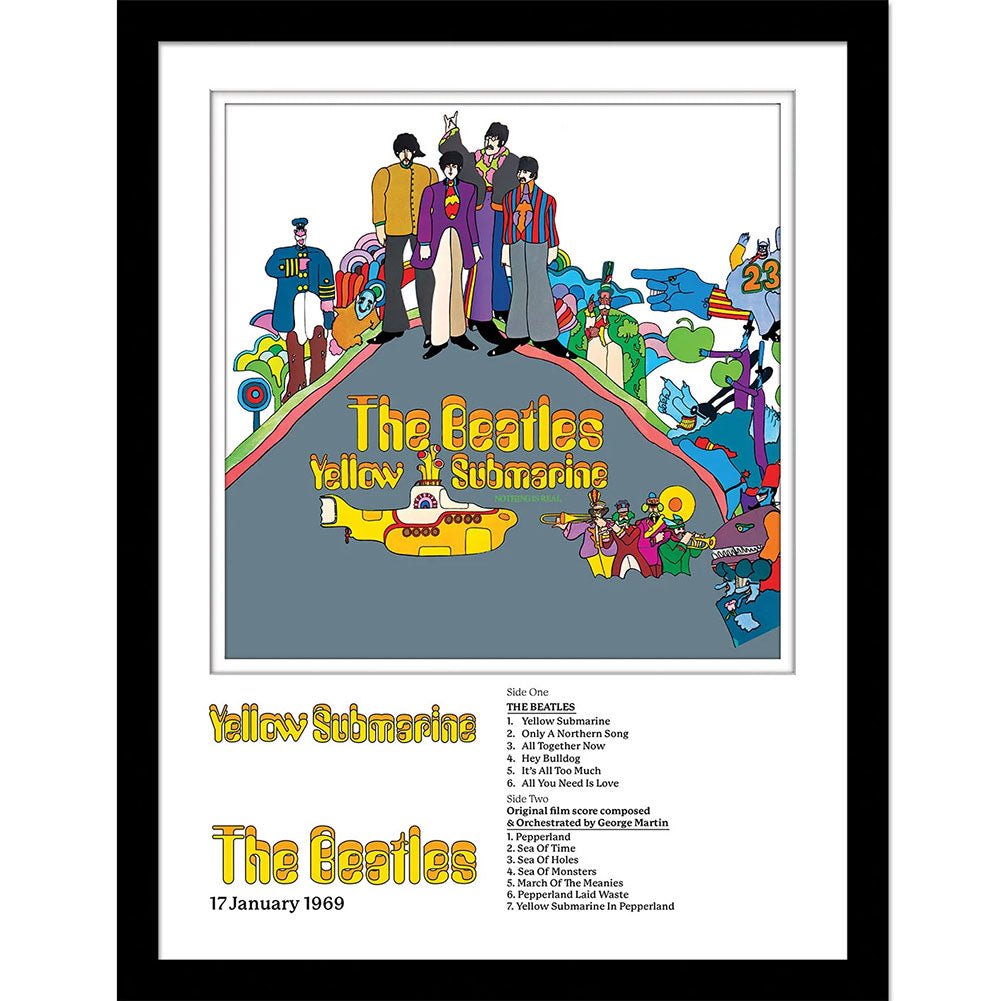 The Beatles Yellow Submarine Framed Collector Print