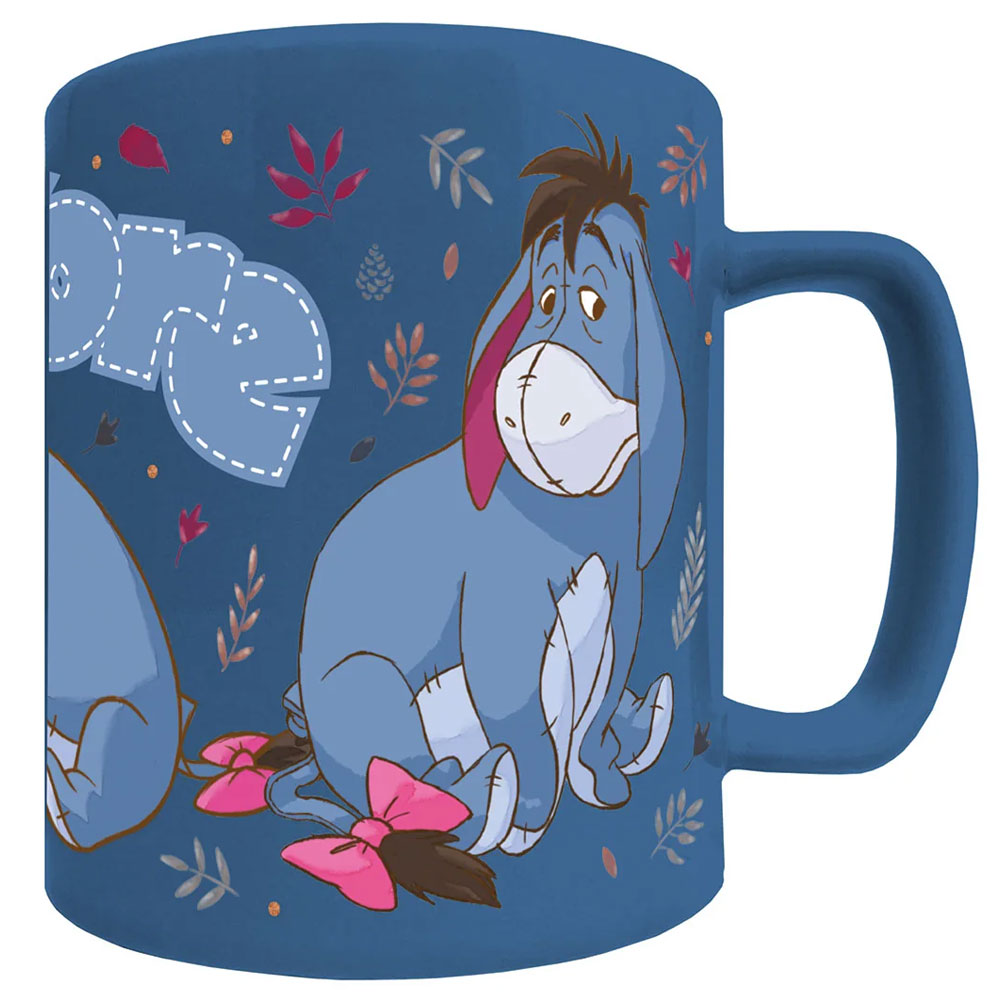 Winnie The Pooh Fuzzy Eeyore Mug