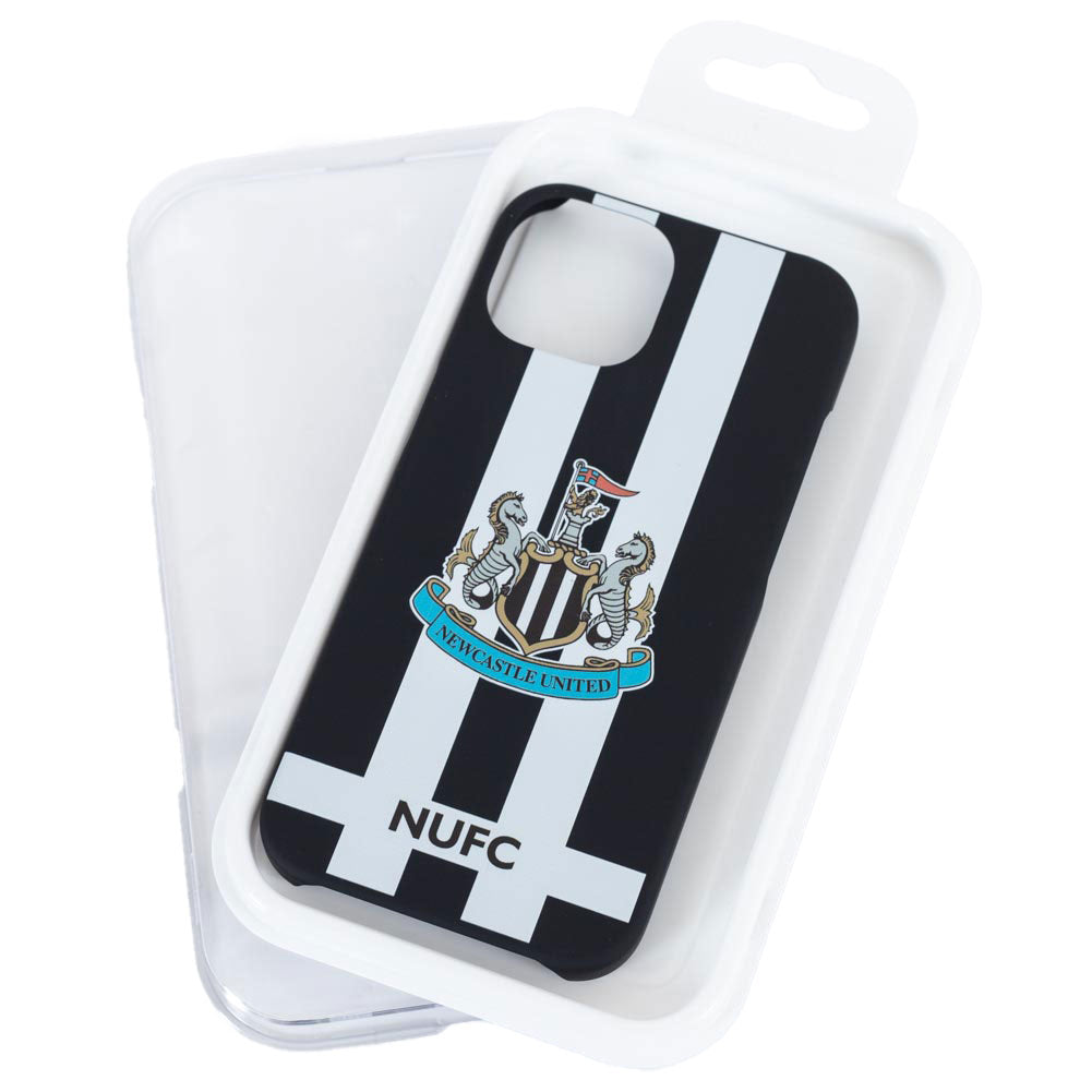 Newcastle United FC iPhone 14 Striped Hard Case