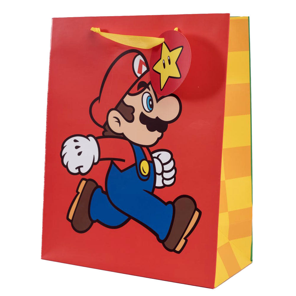 Super Mario Medium Gift Bag