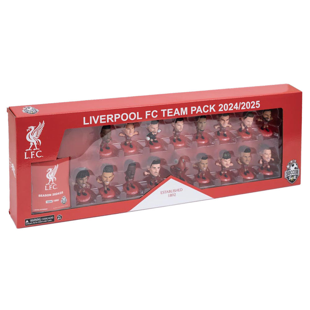 Liverpool FC SoccerStarz Season 24-25 Team Pack