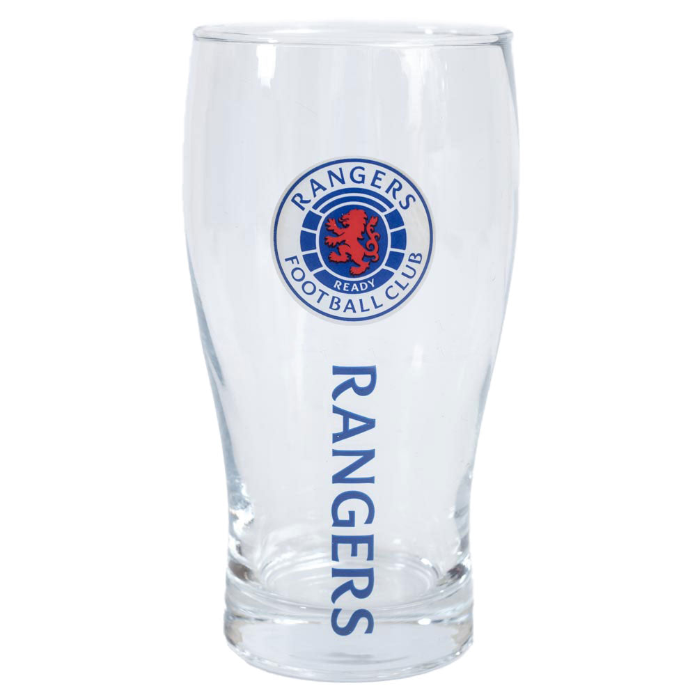 Rangers FC Tulip Pint Glass