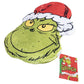 The Grinch Shaped Cushion