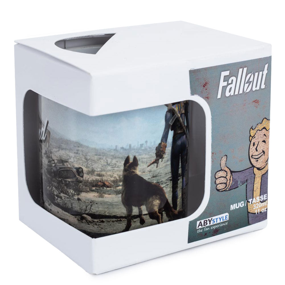 Fallout Lone Survivor Mug Silver