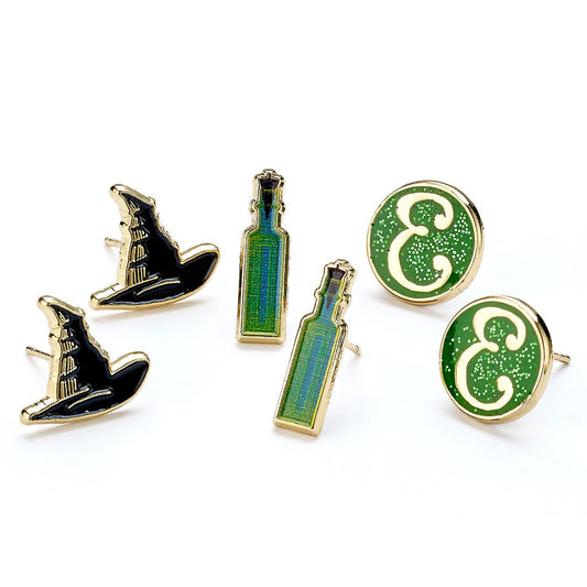 Wicked Elphaba Stud Earrings Set