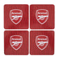 Arsenal FC 4pk Cork Coaster